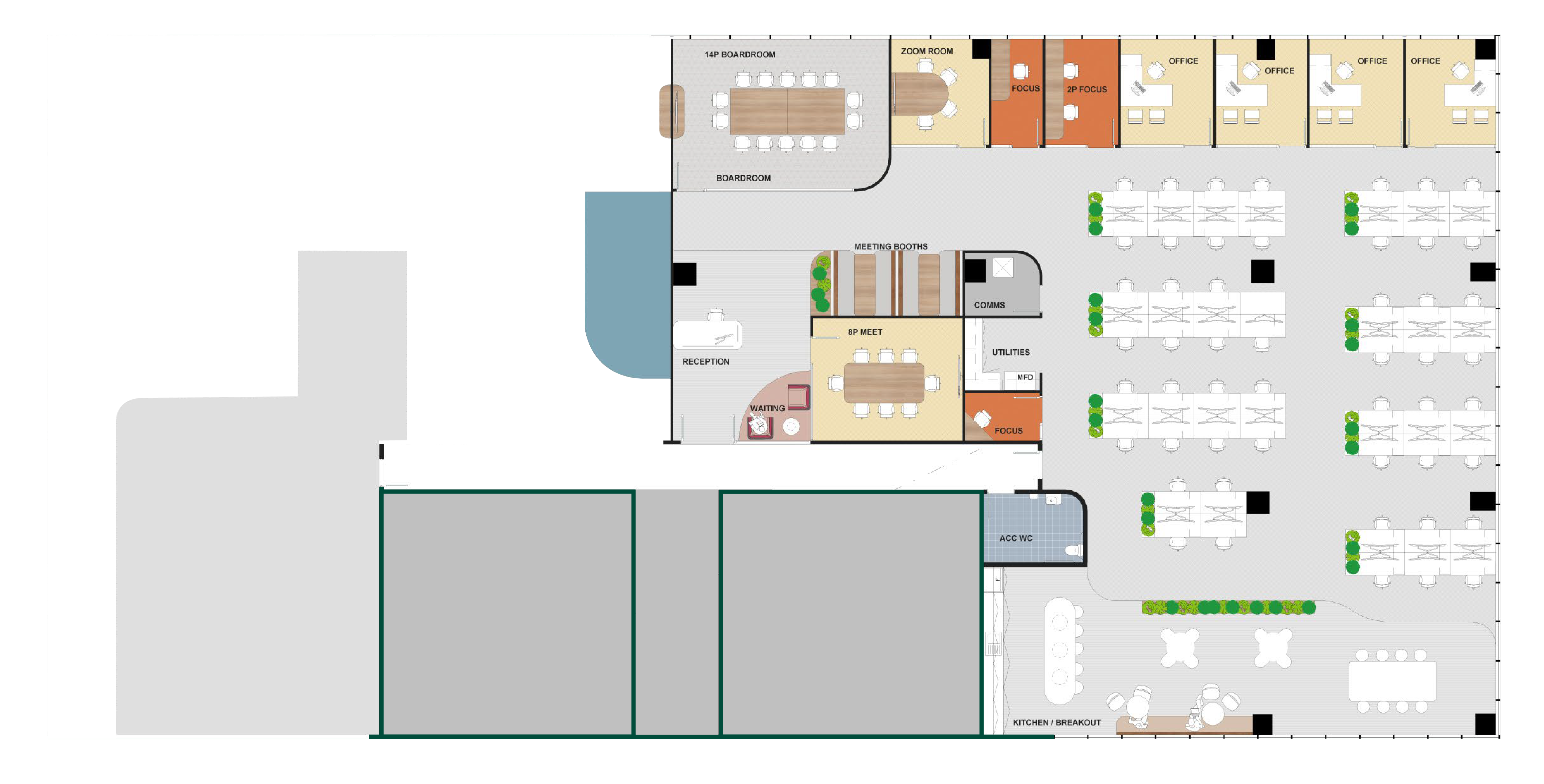 469 La Trobe Level 8 Floorplan