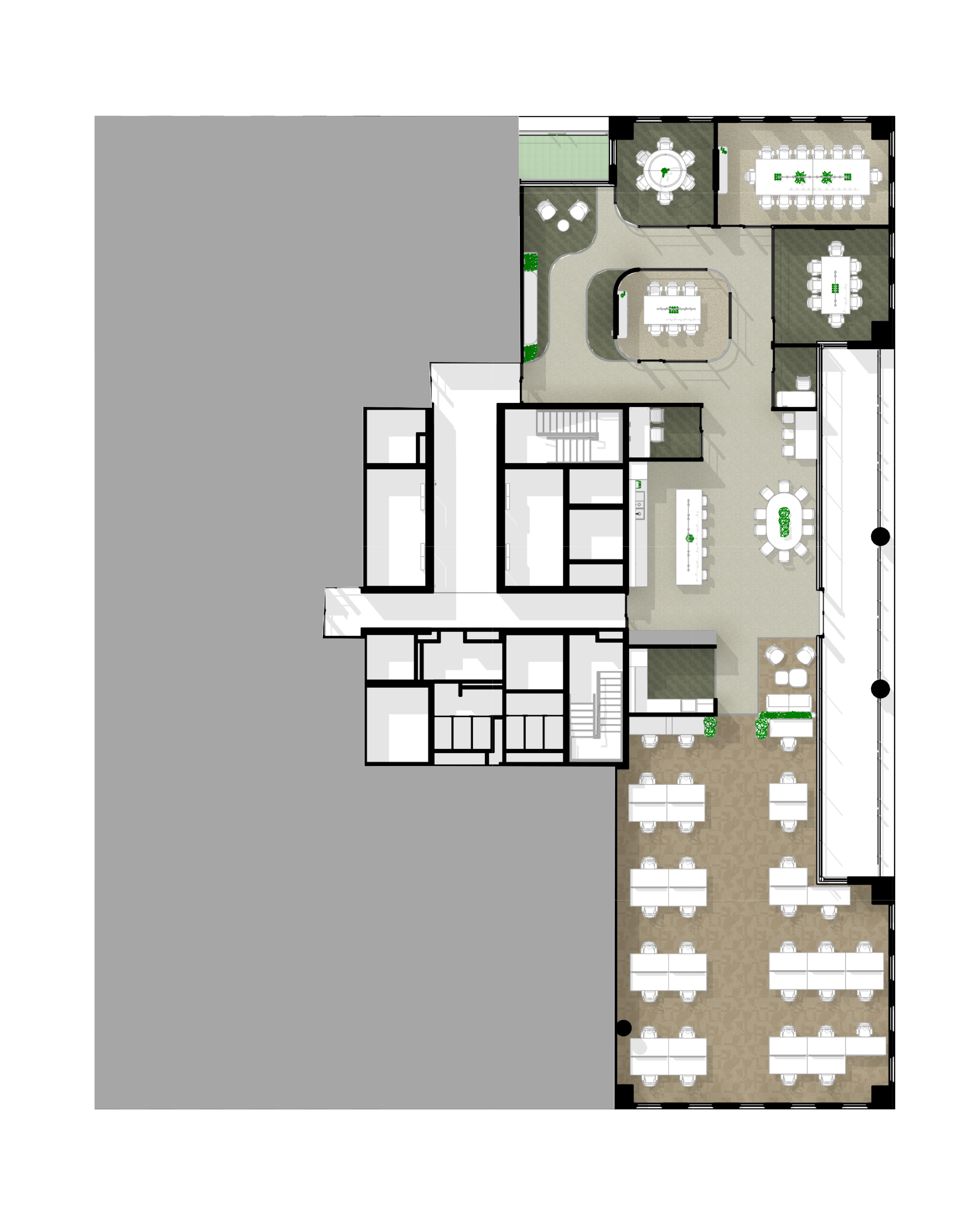 485 La Trobe - South Tower Level 19.01 Floorplan